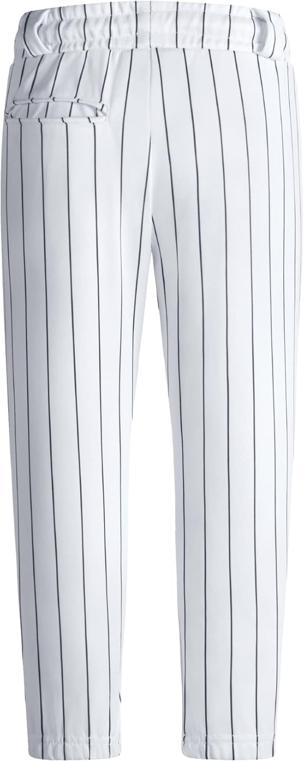 QBK 2T/3T/4T/5T to Youth Toddler Boys Baseball Pants Girl Softball Pants Kids Tee Ball Pants with Side Piping/Braid