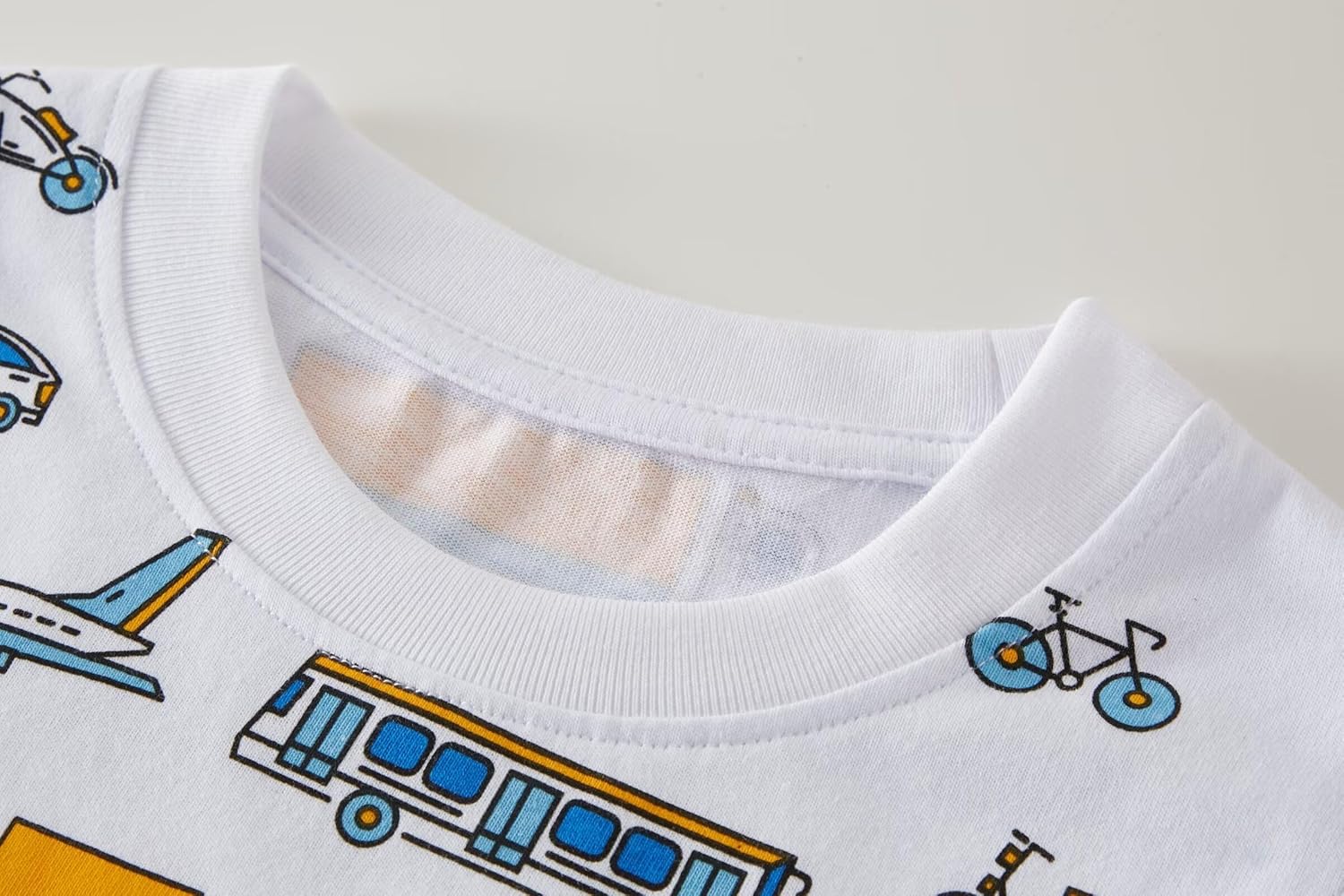 Huata 2 Packs Boys Girls T-Shirt Long Sleeve Crewneck Tee