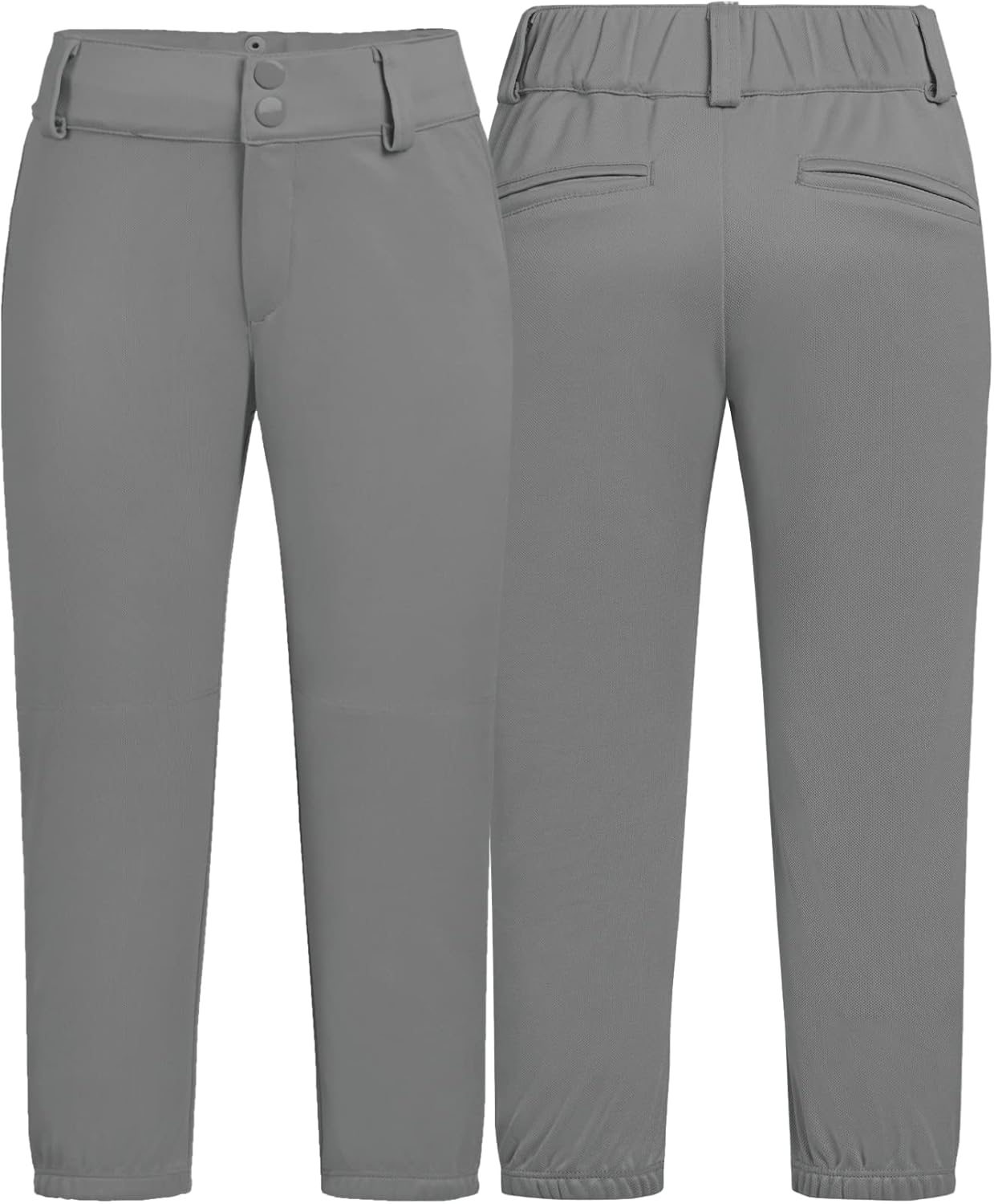 QBK 2T-13Years Girls' Softball Pants Kids' Youth Boys' Baseball Practice Pant Toddler tee Ball Pants