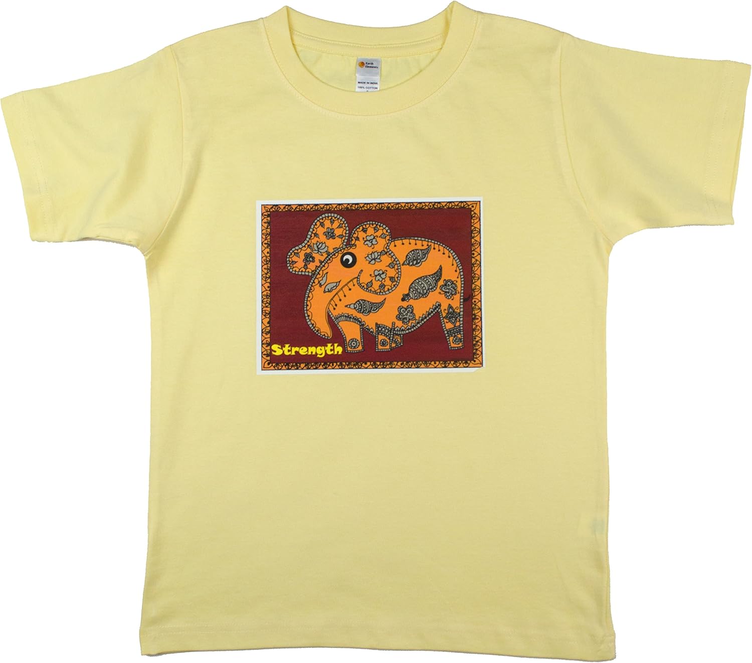 Earth Elements Little Girls’ Short Sleeve T-Shirt - Strength