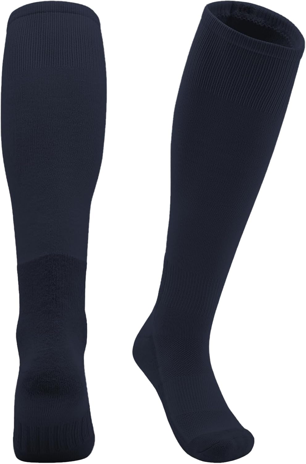 QBK 2 Pairs Toddler To Youth Baseball/Softball Socks - Soccer T-Ball Team Sport Socks For Kids Boys And Girls