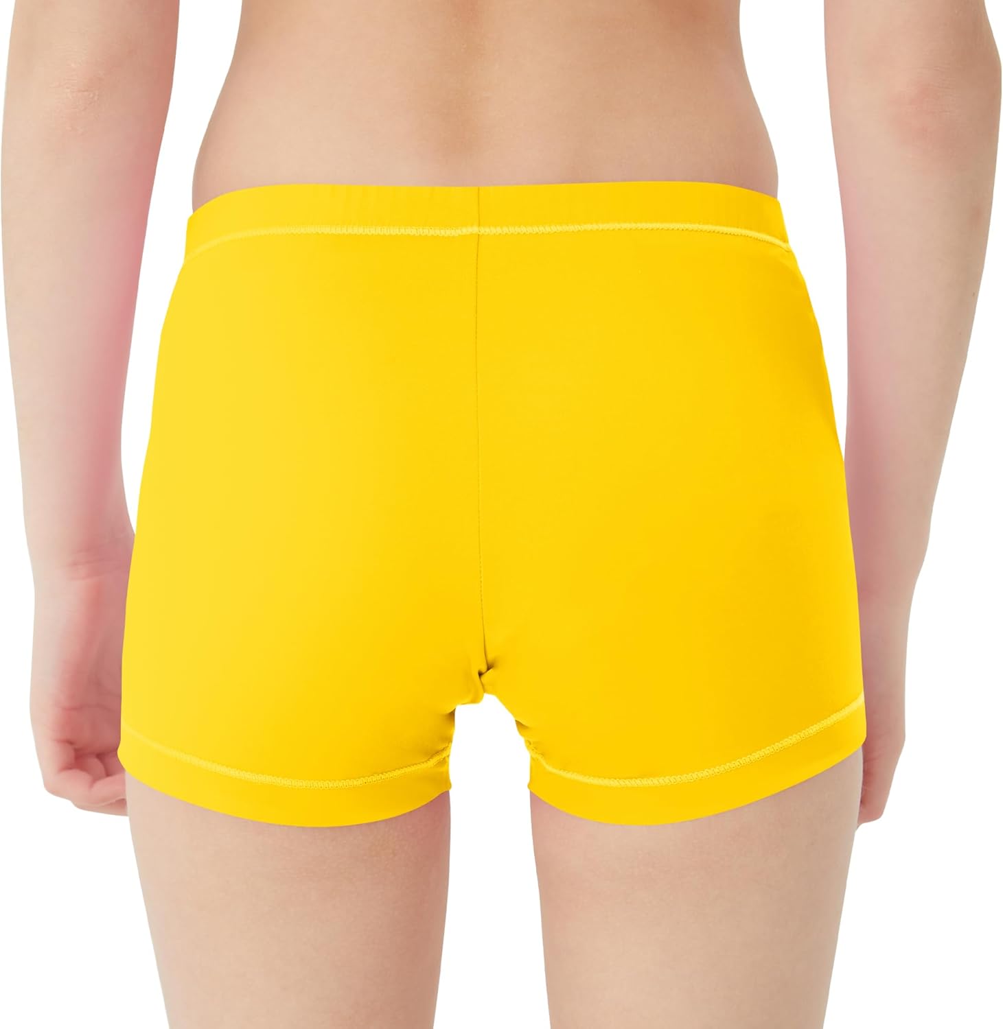 QBK Toddler Girls Swim Shorts 2T-14 Boyshort Swimsuit UPF 50+ Quick Dry Rash Guard Swim Bottoms