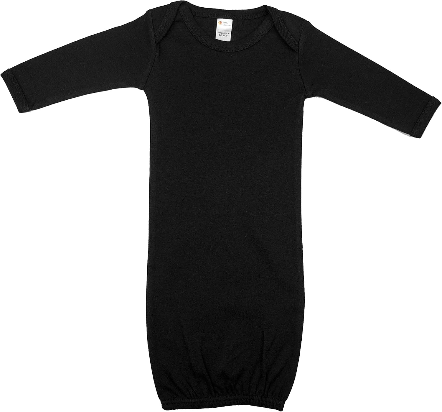 Earth Elements Baby Long Sleeve Gown