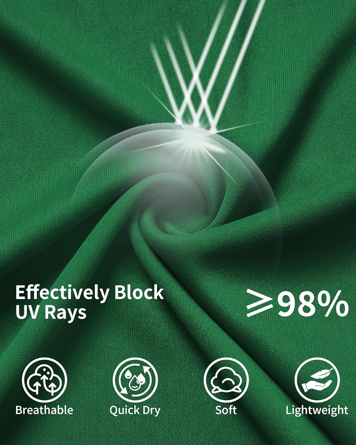 QBK 4T to Youth Neon Shirt Kids UPF 50+ Dry Fit Athletic Long Sleeve T Shirts for Boys and Girls-Moisture Wicking Rash Guard