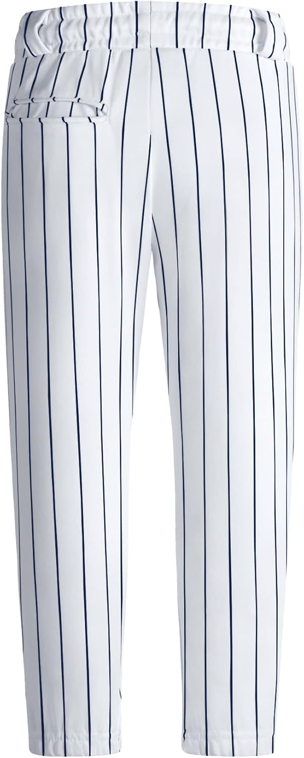 QBK 2T/3T/4T/5T to Youth Toddler Boys Baseball Pants Girl Softball Pants Kids Tee Ball Pants with Side Piping/Braid