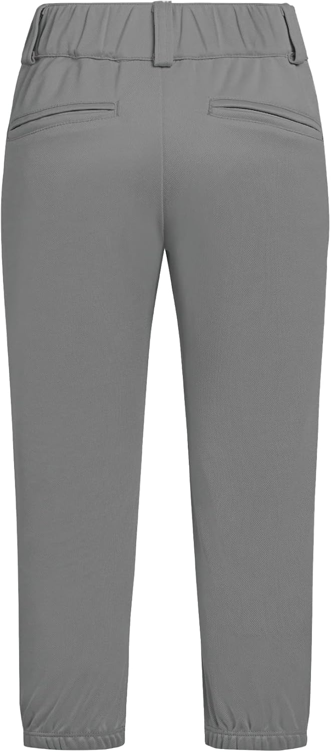 QBK 2T-13Years Girls' Softball Pants Kids' Youth Boys' Baseball Practice Pant Toddler tee Ball Pants