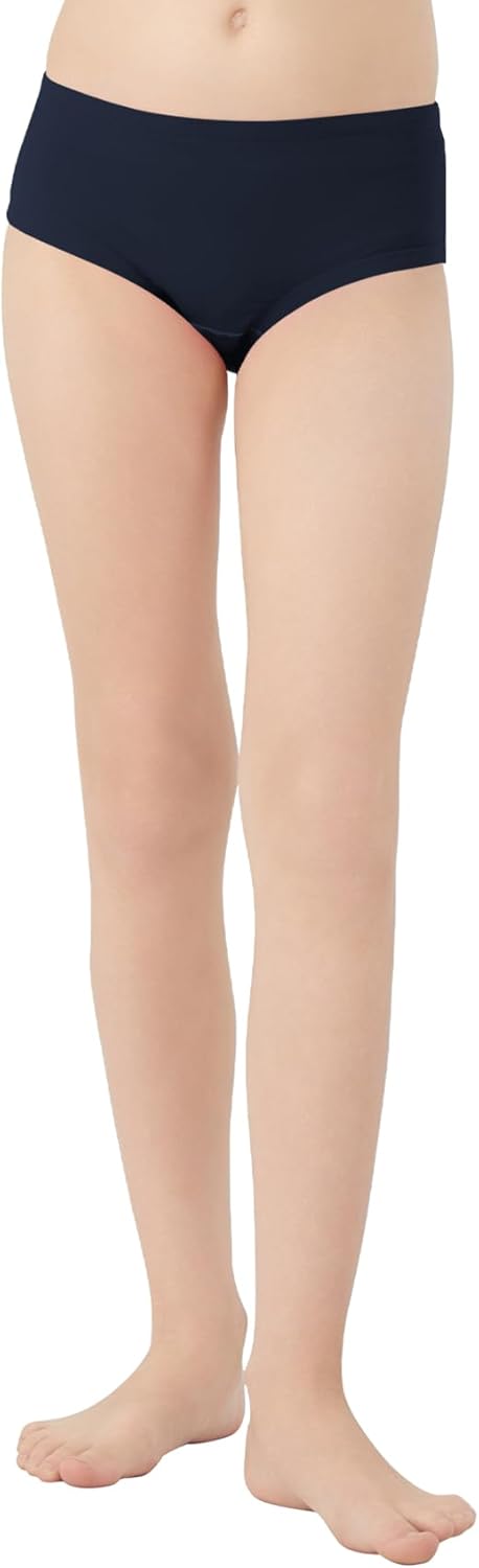 QBK Girls' Swimming Bottom Suit Swim Brief UPF50+ Rash Guard Swimsuit Sun Protection Quick Dry (2t-14Years)