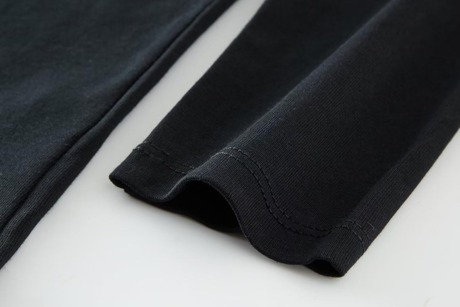 Huata Boys Girls Long Sleeve T-Shirt Unisex Crewneck Tee 2 Packs