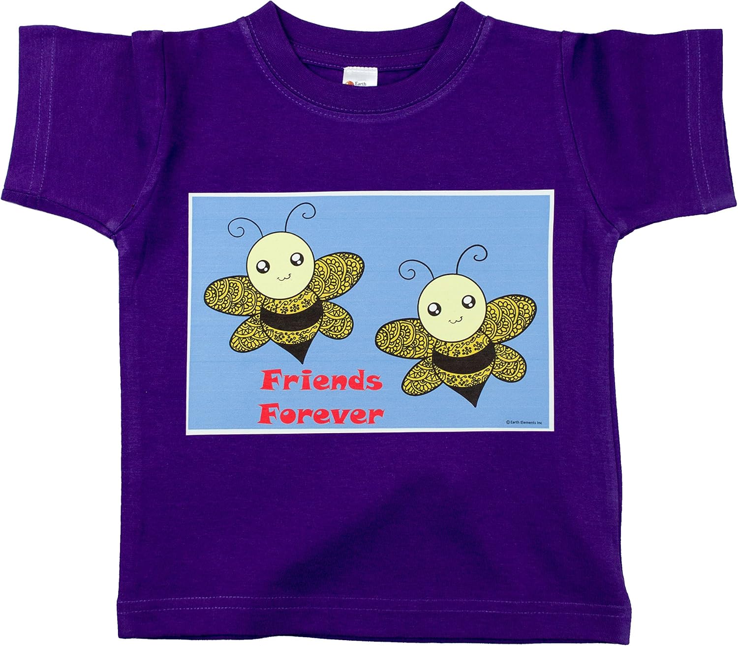 Earth Elements Baby Girls’ Short Sleeve T-Shirt - Friends Forever