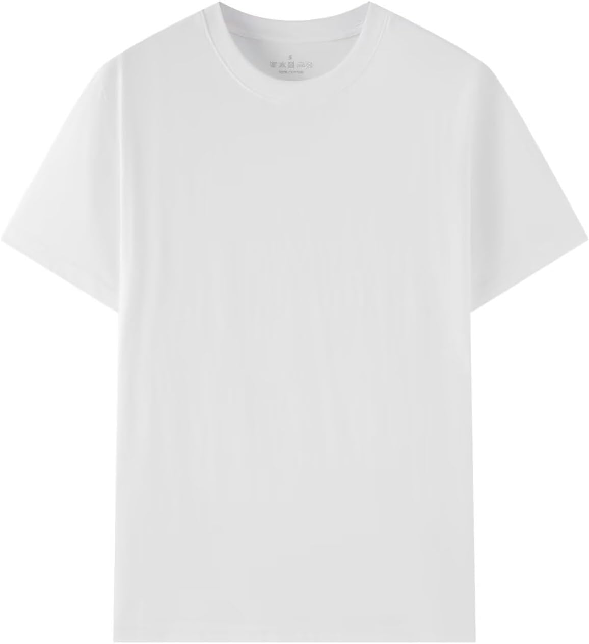 Huata Men's T-Shirt Short Sleeve Crewneck Cotton Tees