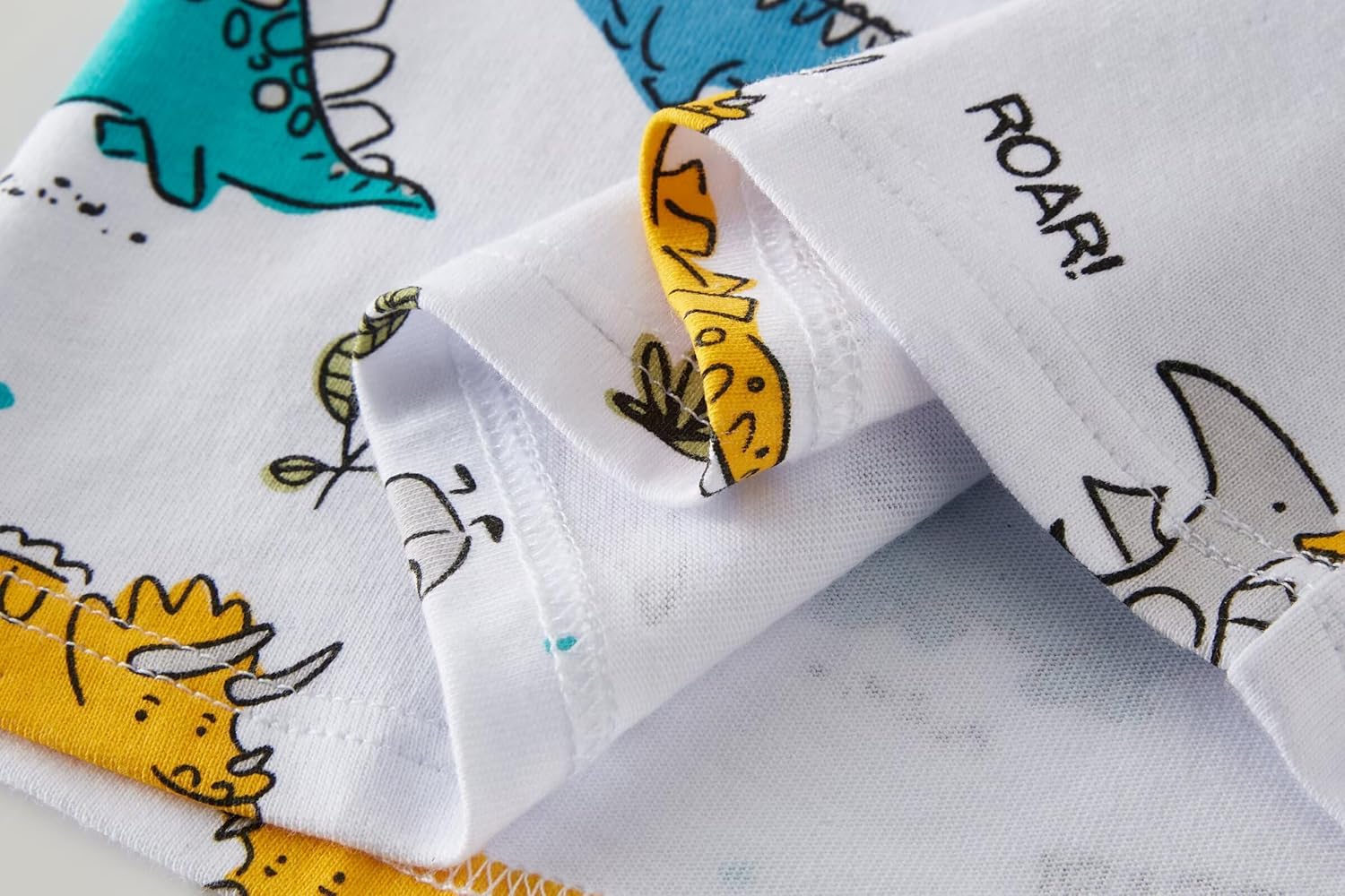 Huata 2 Packs Boys Girls T-Shirt Long Sleeve Crewneck Tee