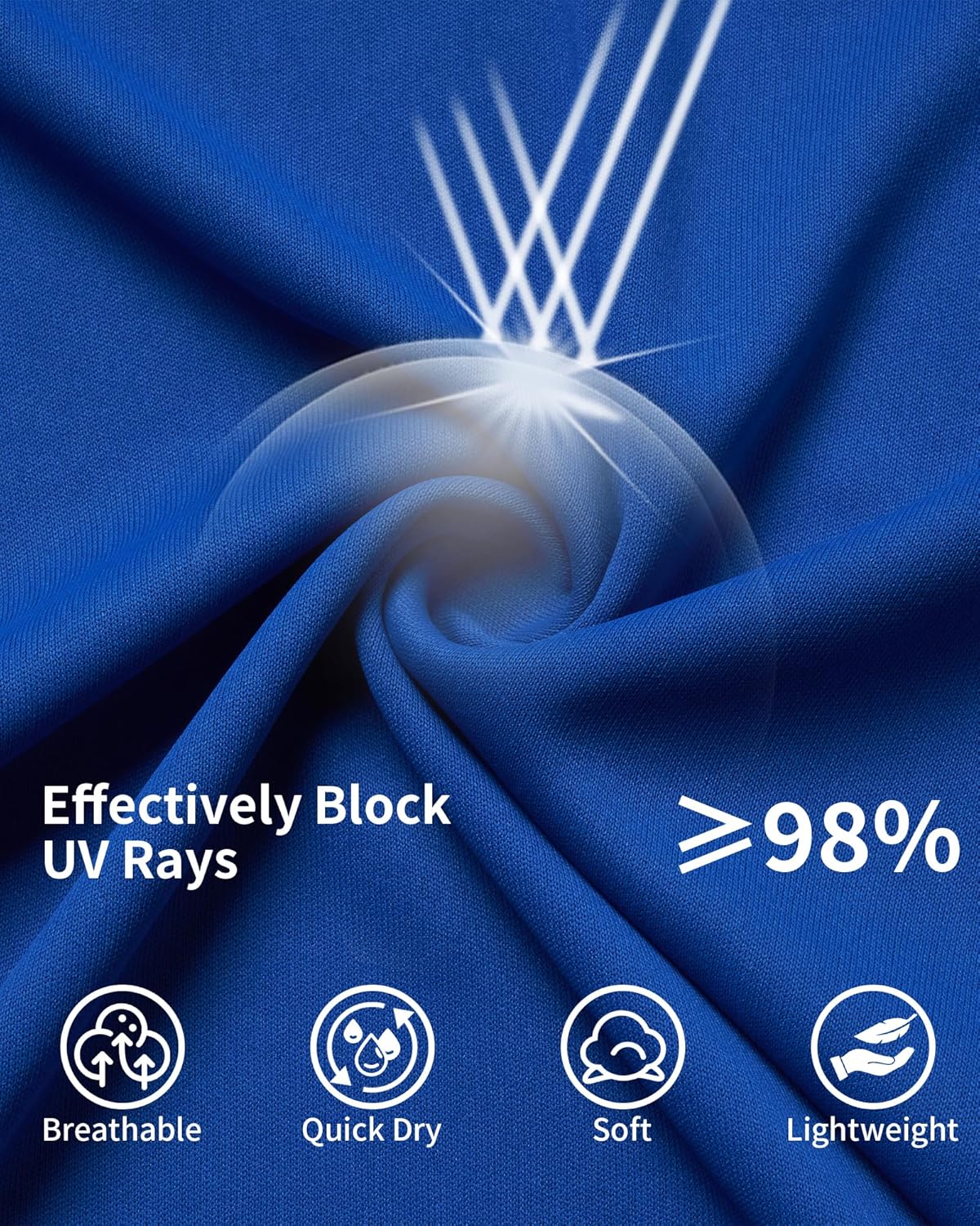 QBK 4T to Youth Neon Shirt Kids UPF 50+ Dry Fit Athletic Long Sleeve T Shirts for Boys and Girls-Moisture Wicking Rash Guard