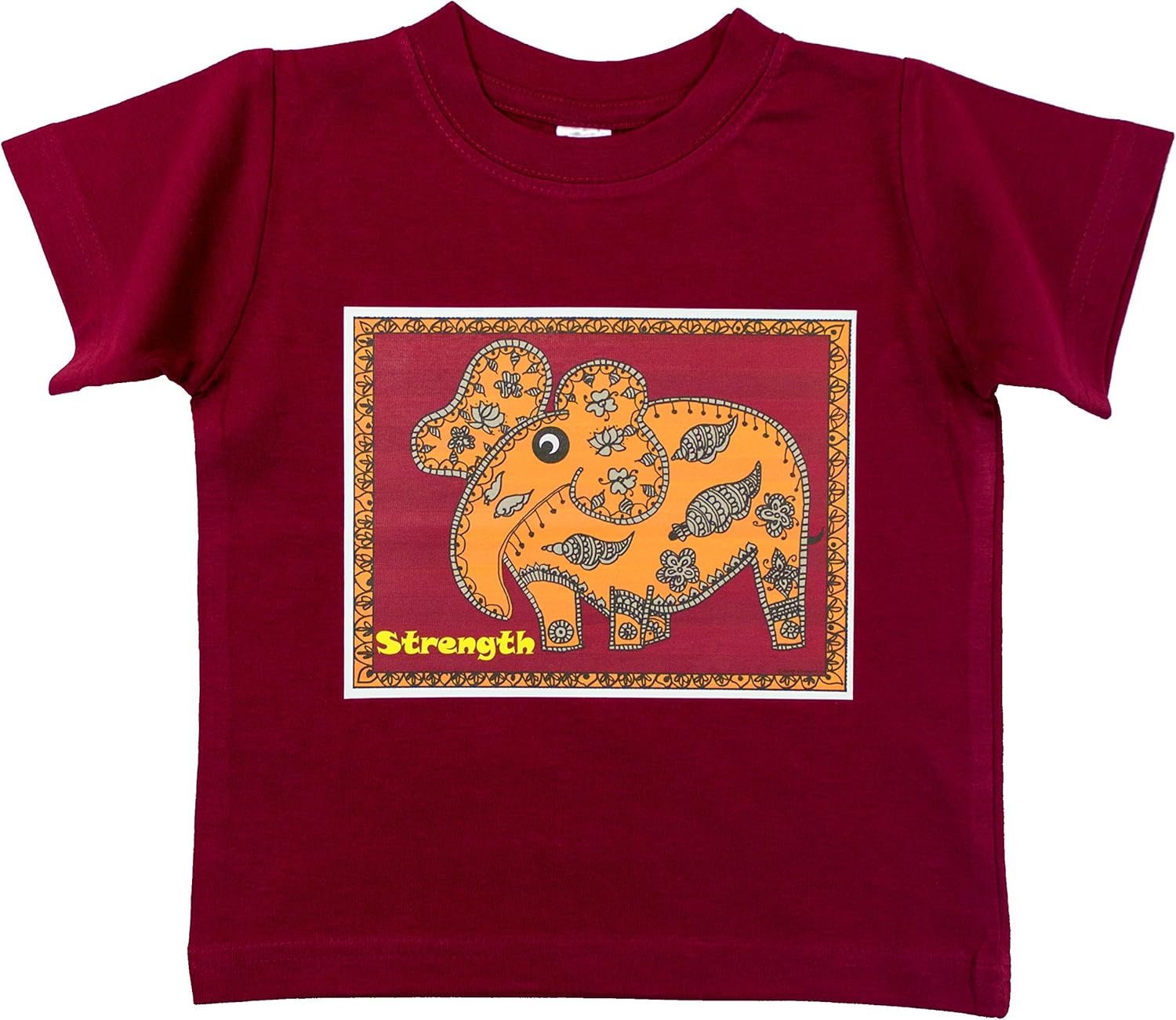 Earth Elements Baby Girls’ Short Sleeve T-Shirt - Strength