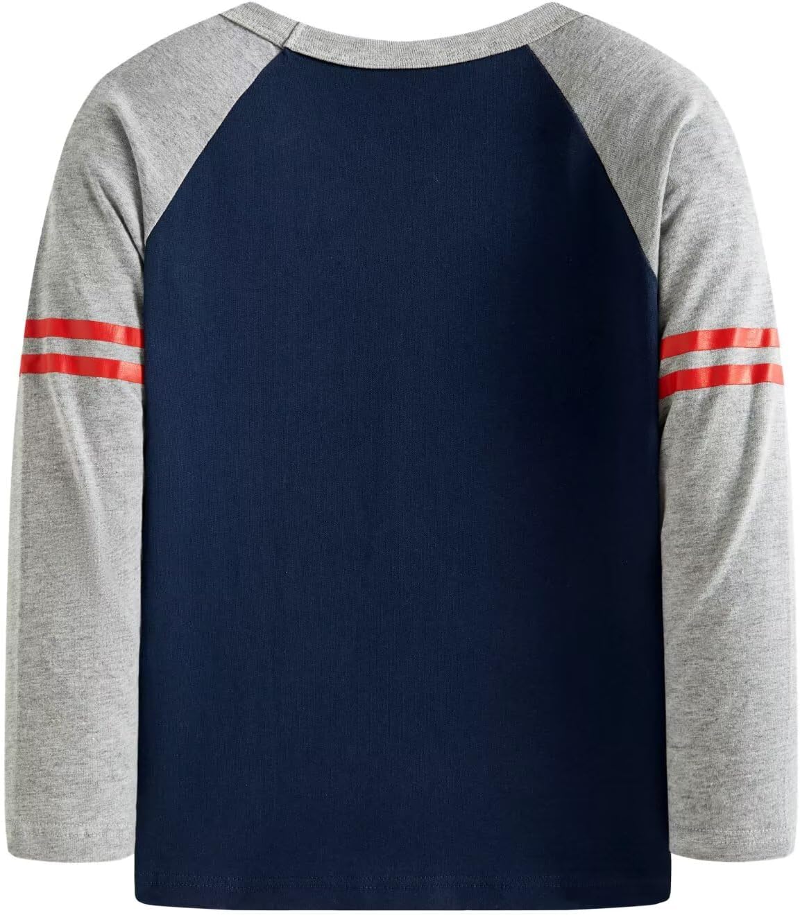 Huata 2 Packs Boys Girls T-Shirt Long Sleeve Crewneck Tee