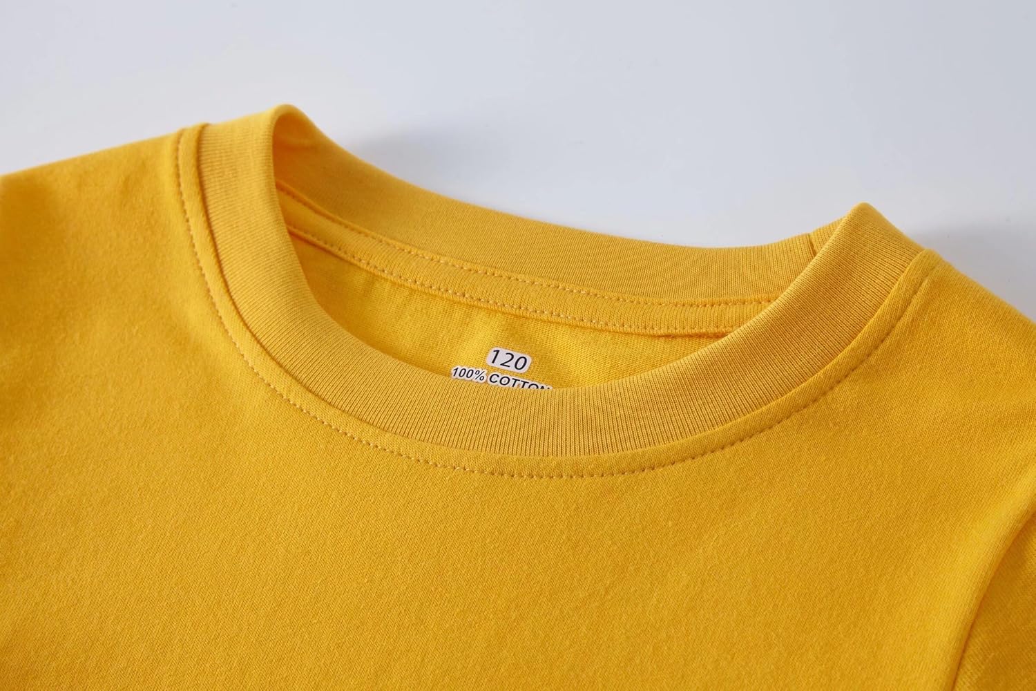 Huata Boys Girls T-Shirt Short Sleeve Crewneck Tee