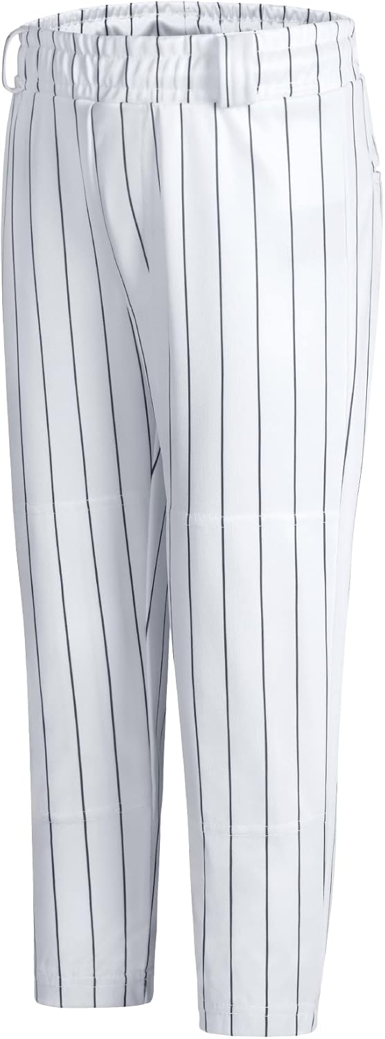 QBK 2T/3T/4T/5T to Youth Toddler Boys Baseball Pants Girl Softball Pants Kids Tee Ball Pants with Side Piping/Braid