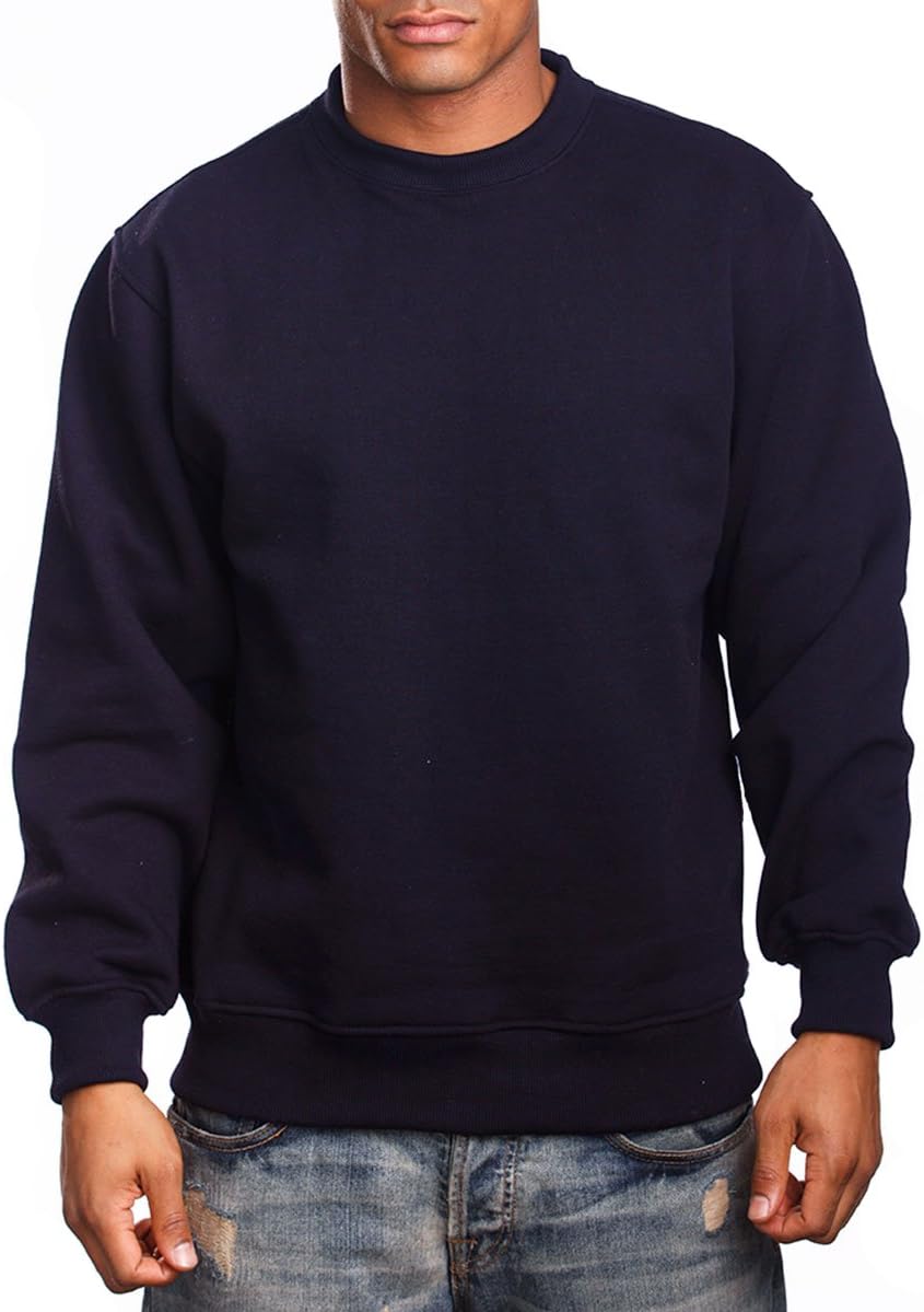 PRO 5 Mens Heavy Weight Fleece Crewneck