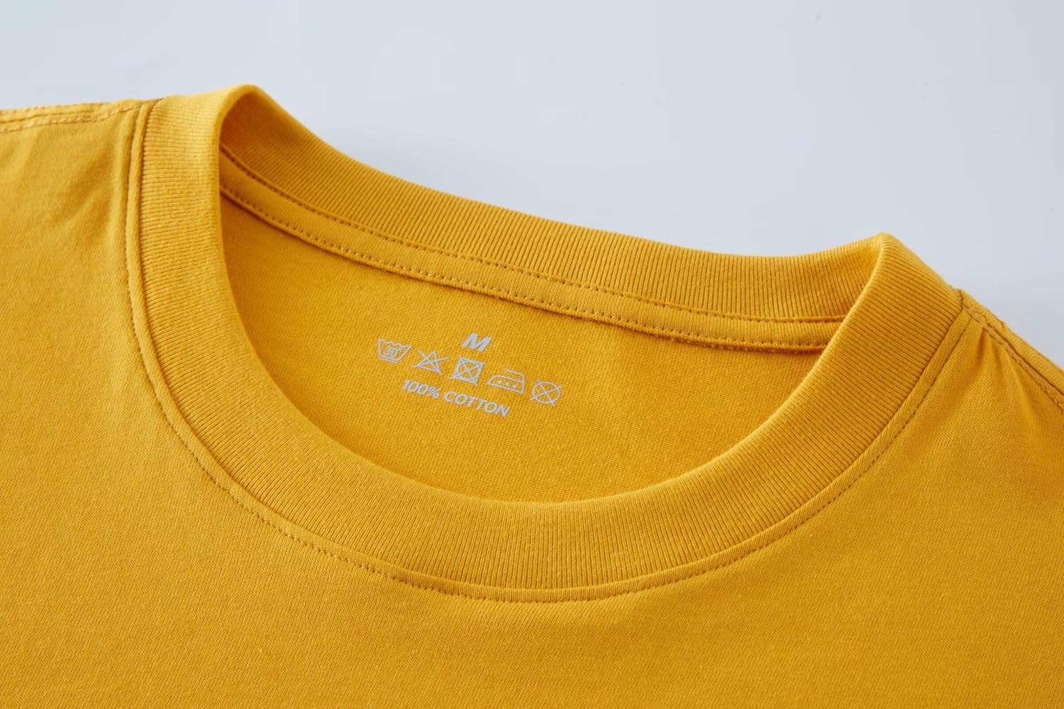 Huata Men's T-Shirt Short Sleeve Crewneck Cotton Tees