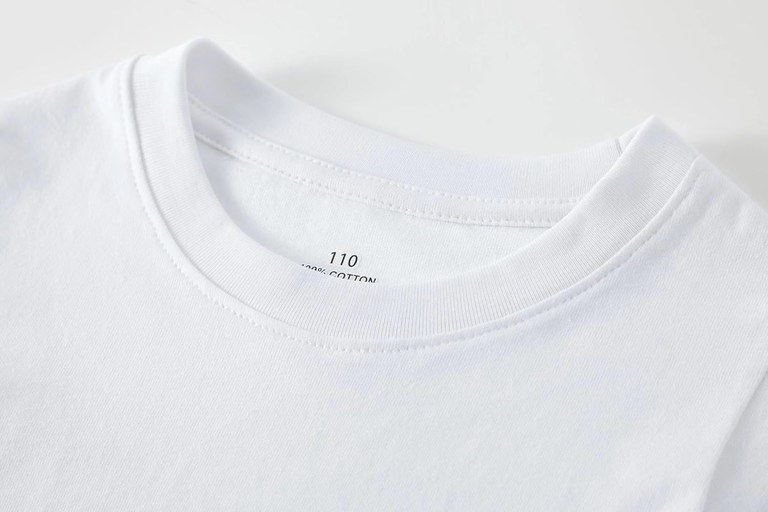 Huata Boys Girls T-Shirt Short Sleeve Crewneck Tee