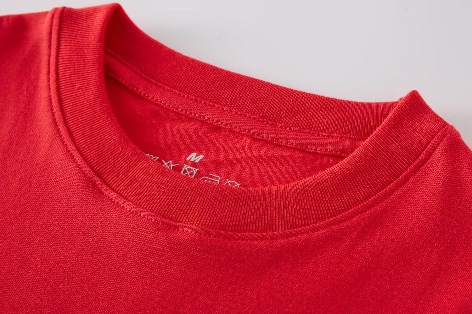 Huata Boys Girls T-Shirt Basic Basic Short Sleeve Crewneck Girls Tee 2 Packs