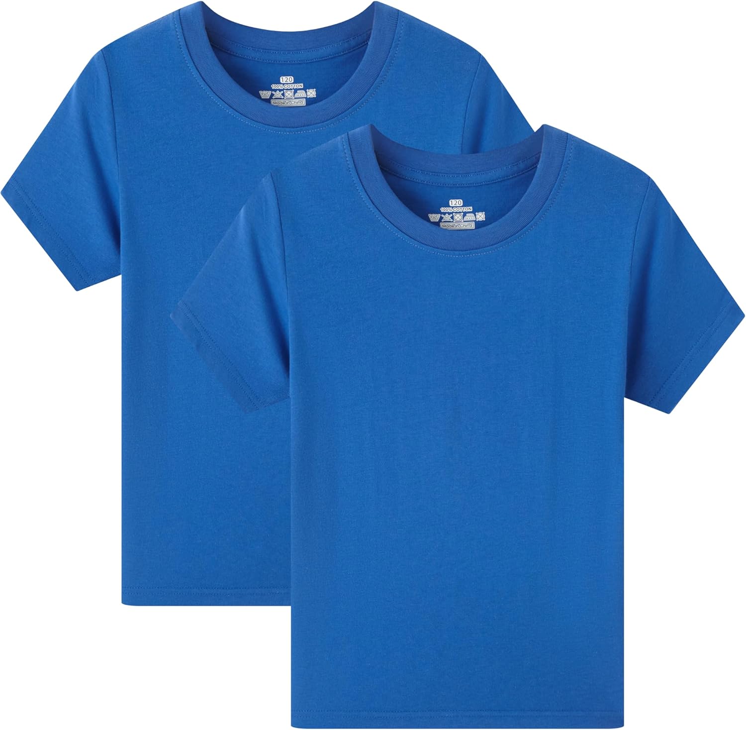 Huata Boys Girls T-Shirt Short Sleeve Crewneck Tee