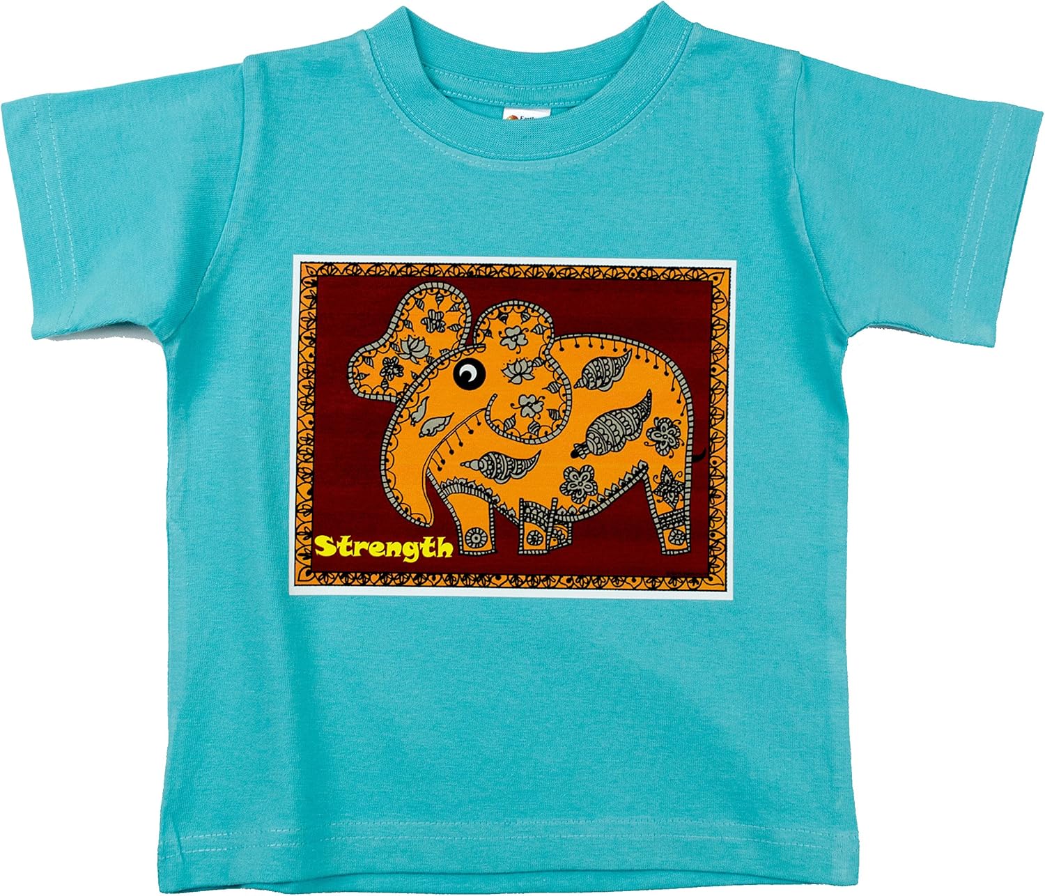 Earth Elements Baby Girls’ Short Sleeve T-Shirt - Strength