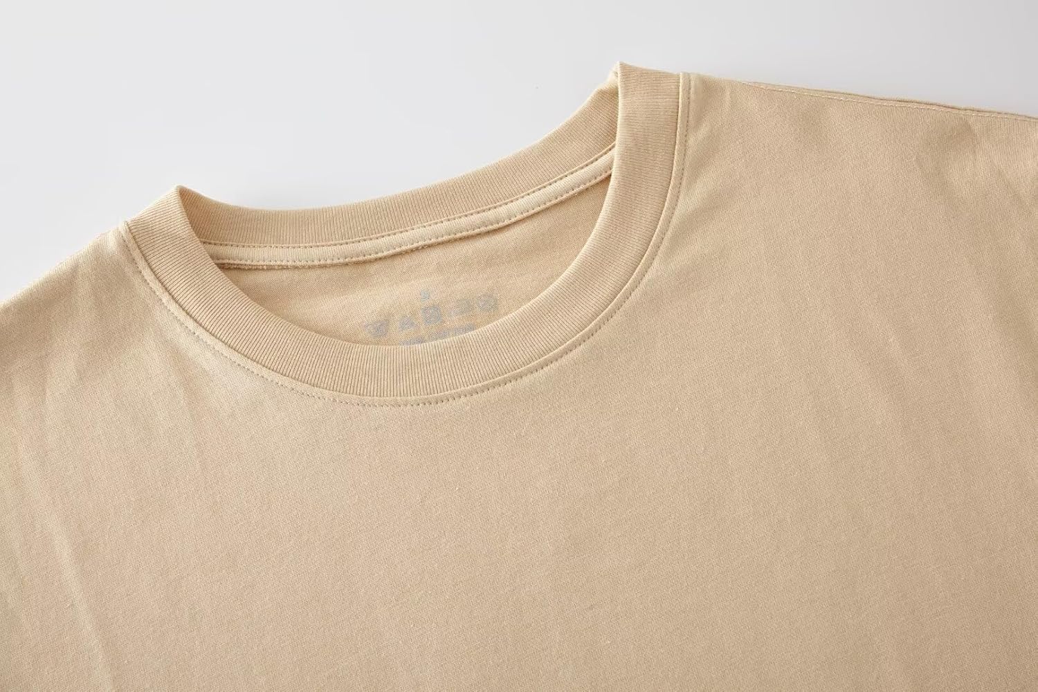 Huata Men's T-Shirt Long Sleeve Crewneck Cotton Tees