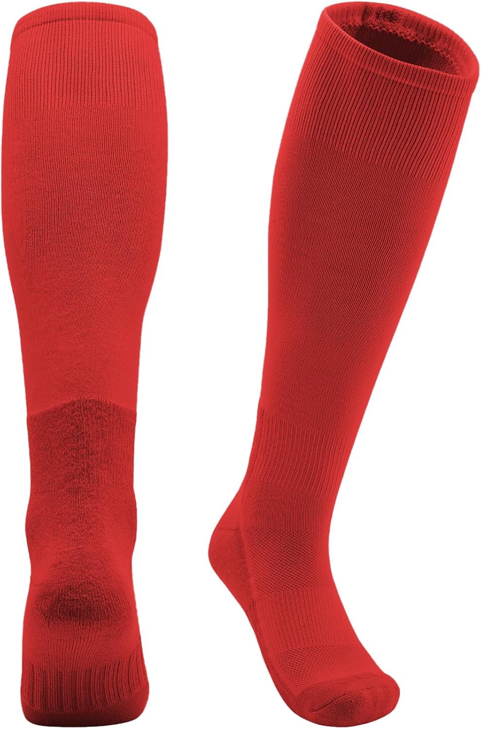 QBK 2 Pairs Toddler To Youth Baseball/Softball Socks - Soccer T-Ball Team Sport Socks For Kids Boys And Girls