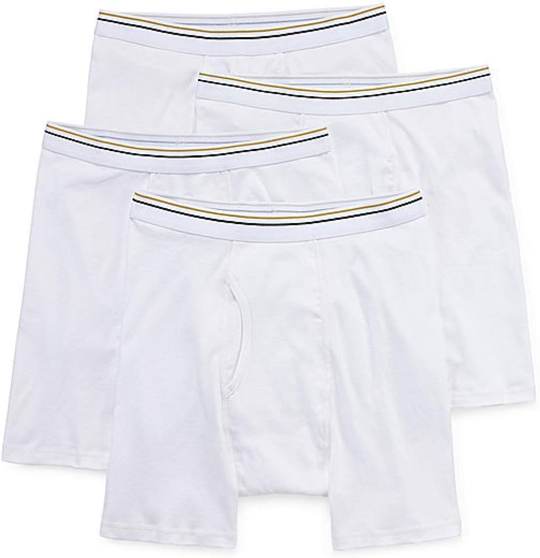 Stafford 4 Pack Boxer Briefs 100% Cotton
