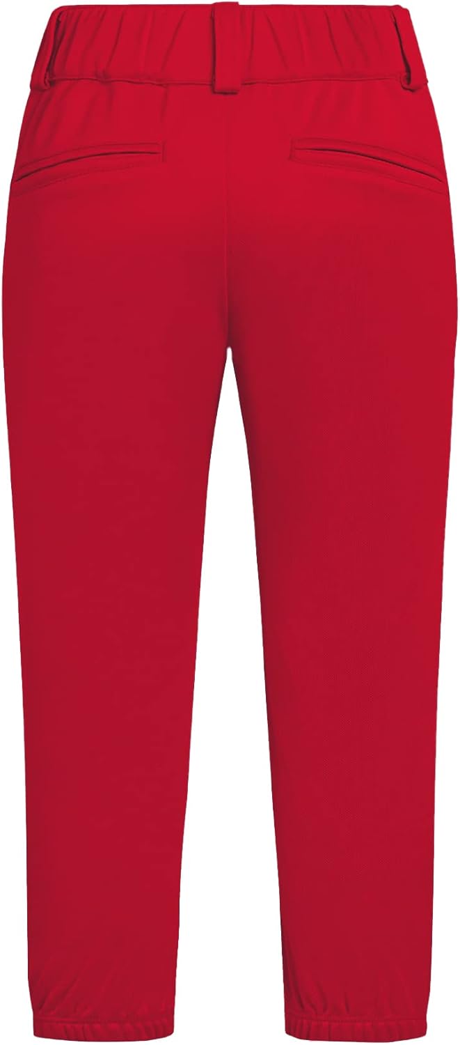 QBK 2T-13Years Girls' Softball Pants Kids' Youth Boys' Baseball Practice Pant Toddler tee Ball Pants