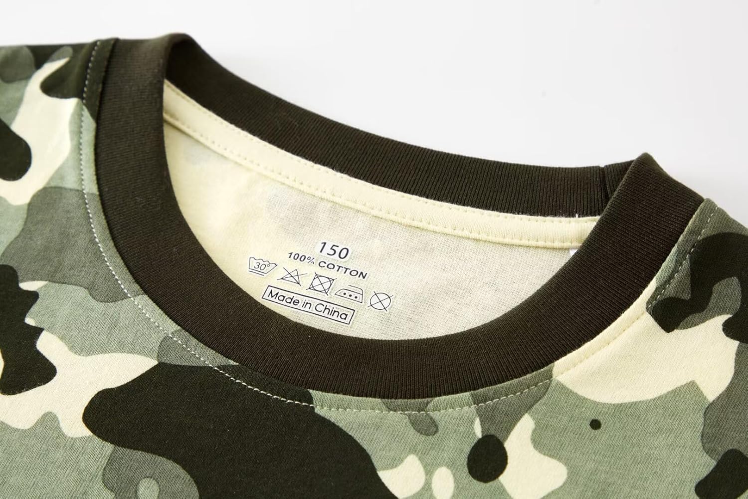 Huata 2 Packs Boys Girls T-Shirt Long Sleeve Crewneck Tee