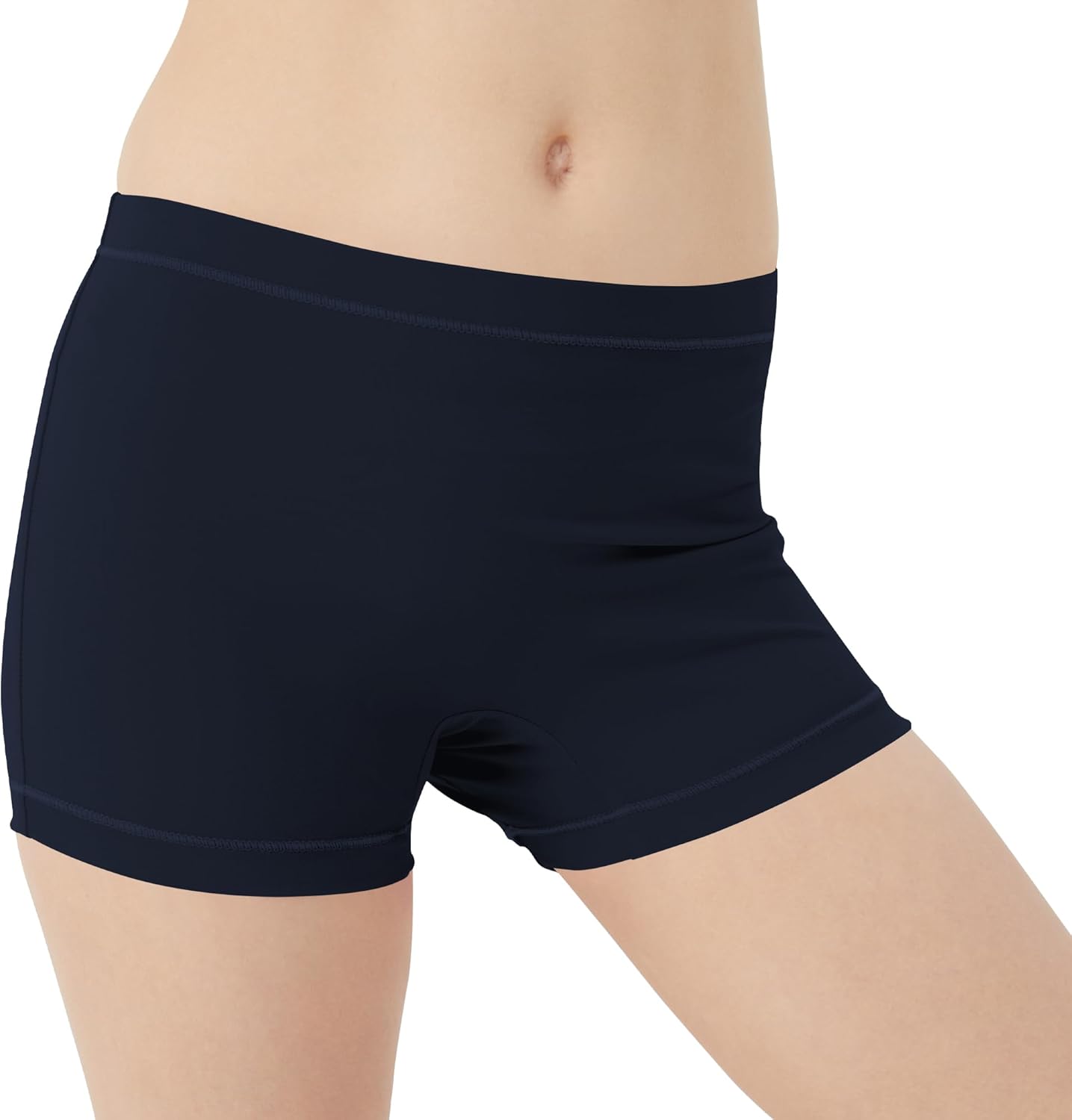 QBK Toddler Girls Swim Shorts 2T-14 Boyshort Swimsuit UPF 50+ Quick Dry Rash Guard Swim Bottoms