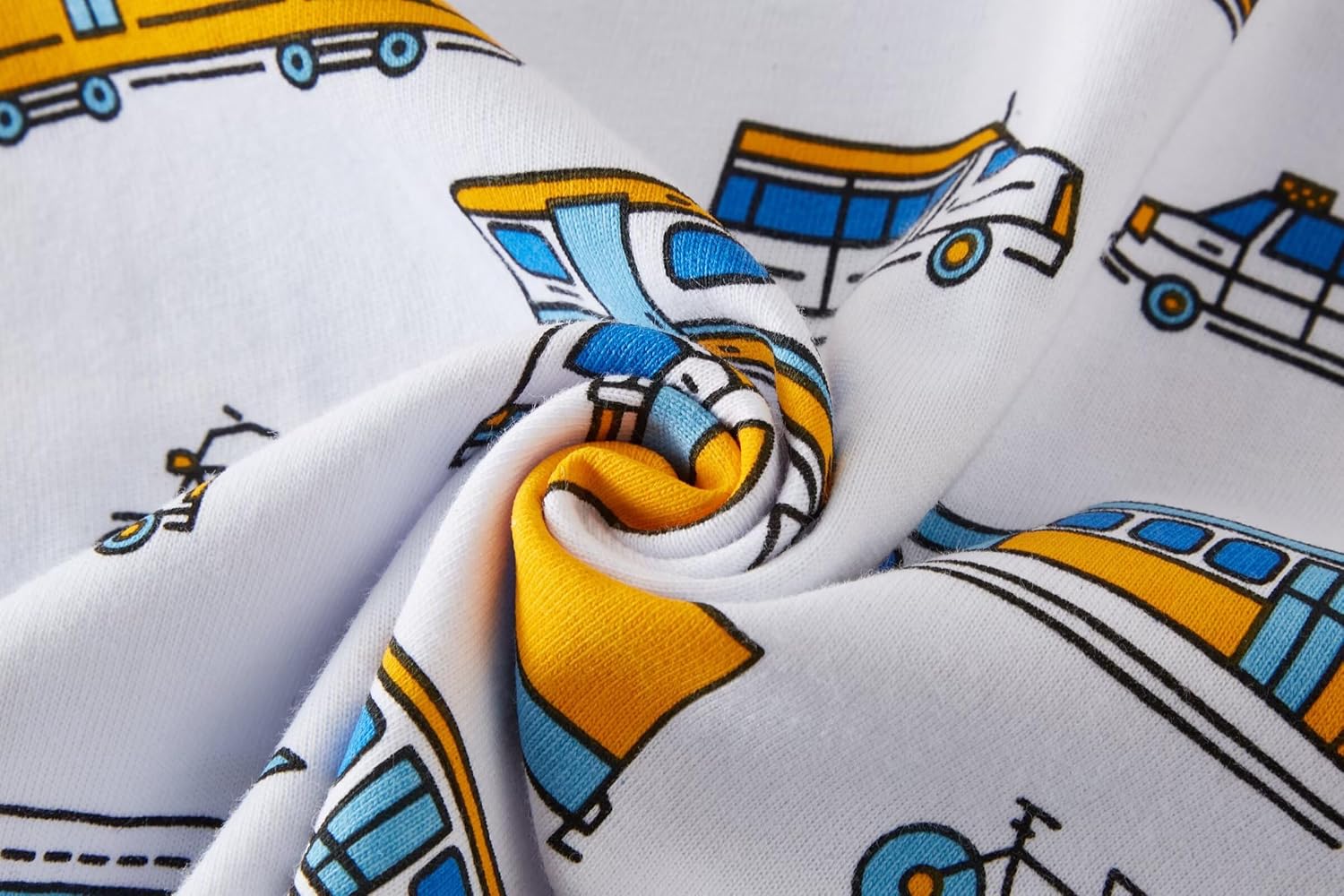 Huata 2 Packs Boys Girls T-Shirt Long Sleeve Crewneck Tee