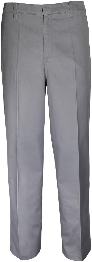 Boys Husky Fit Long Pants with Knee Pad