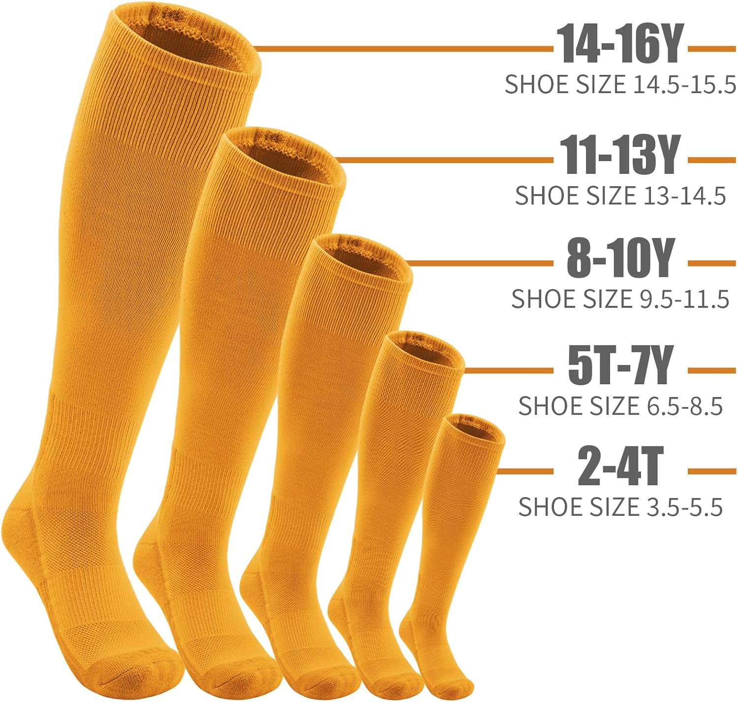 QBK 2T/3T/4T/5T Toddler Baseball Socks And Belt Youth Softball Tee Ball Combo Set for Boy Girl (1 Pairs of Socks & 1 Belt)