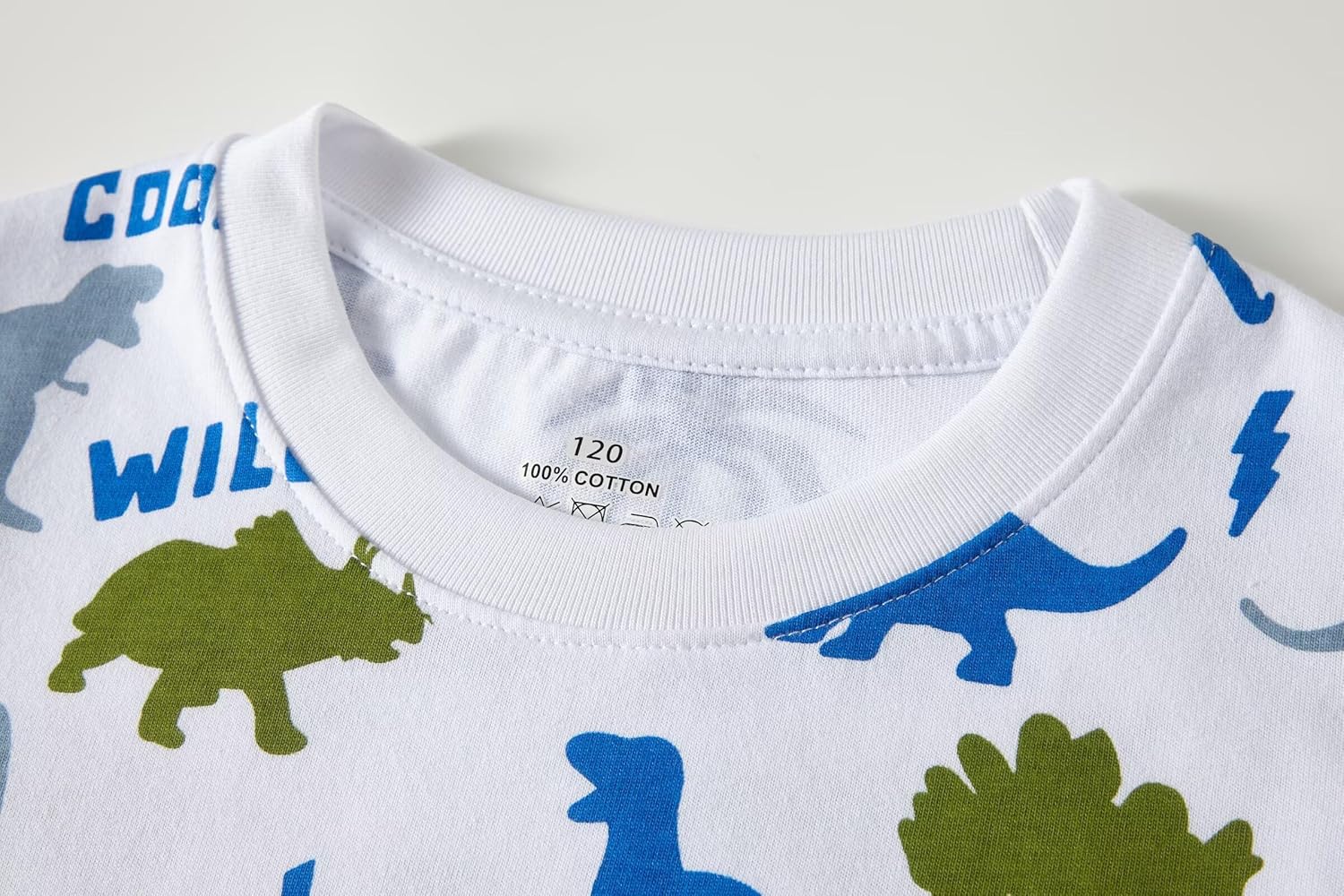 Huata 2 Packs Boys Girls T-Shirt Long Sleeve Crewneck Tee