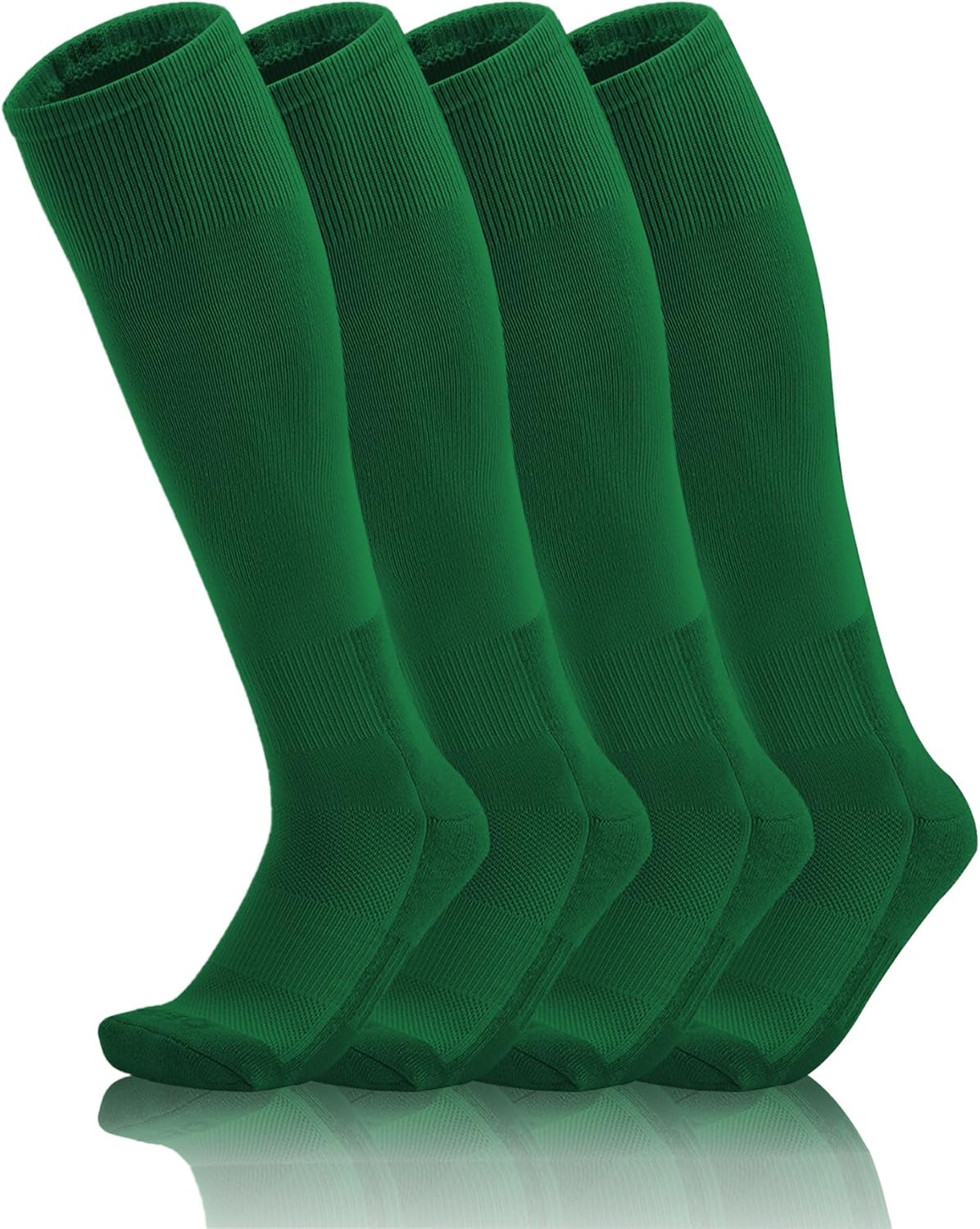 QBK 2 Pairs Toddler To Youth Baseball/Softball Socks - Soccer T-Ball Team Sport Socks For Kids Boys And Girls