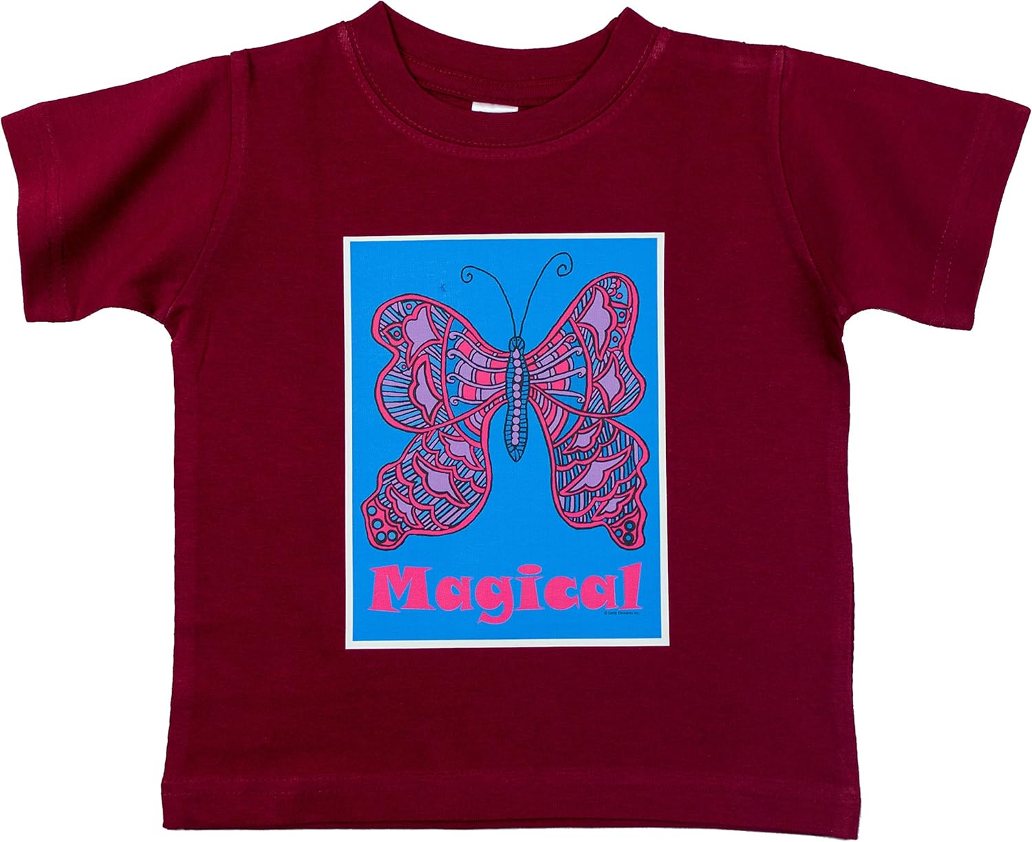 Earth Elements Baby Girls’ Short Sleeve T-Shirt - Magical Butterfly