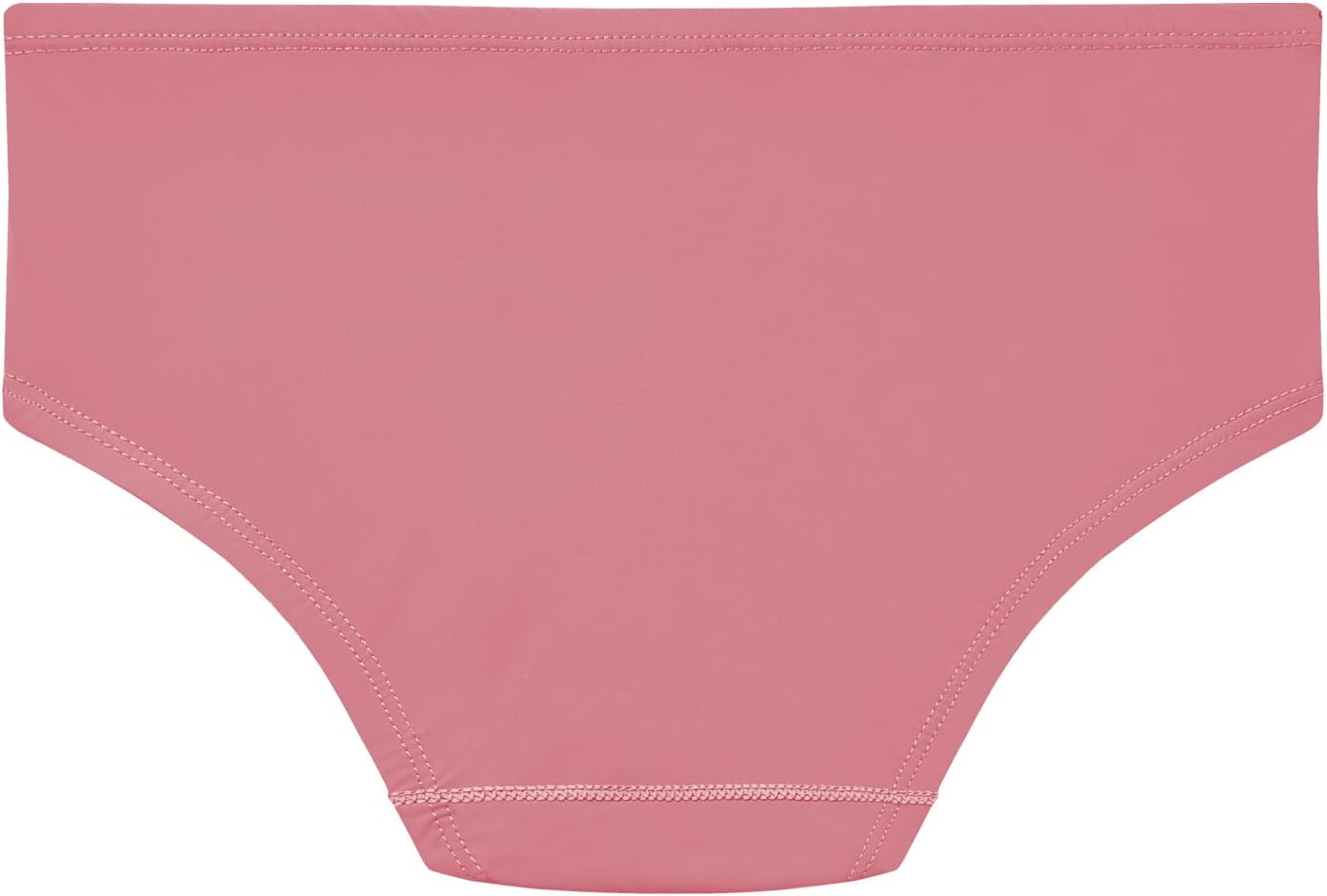 QBK Girls' Swimming Bottom Suit Swim Brief UPF50+ Rash Guard Swimsuit Sun Protection Quick Dry (2t-14Years)