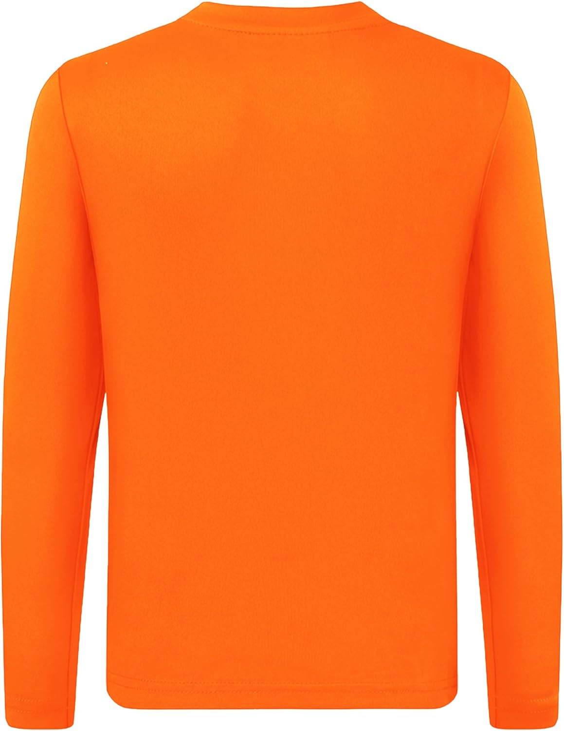 QBK 4T to Youth Neon Shirt Kids UPF 50+ Dry Fit Athletic Long Sleeve T Shirts for Boys and Girls-Moisture Wicking Rash Guard