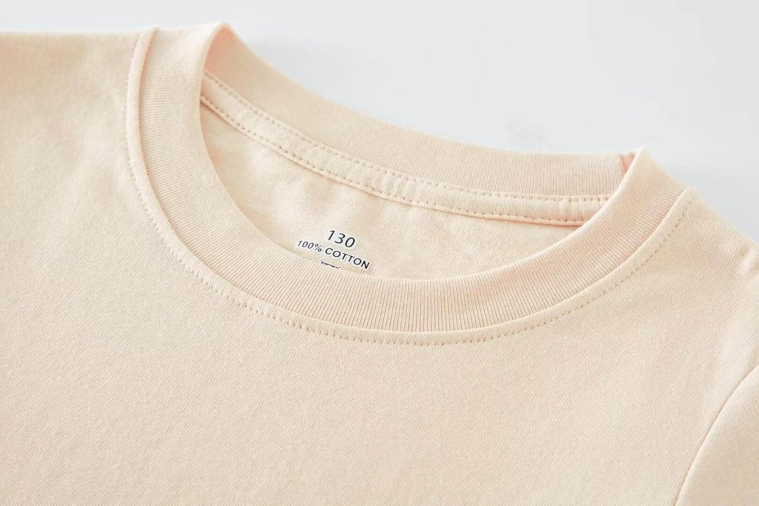 Huata 2 Packs Boys Girls T-Shirt Long Sleeve Crewneck Tee