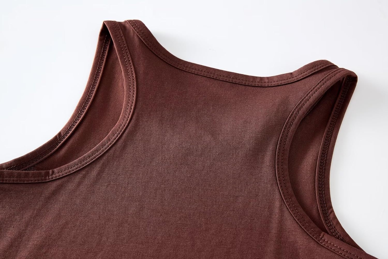 Huata Girls Tank Top 2 Packs Racerback Sleeveless Dance Athletic Shirt for Kids