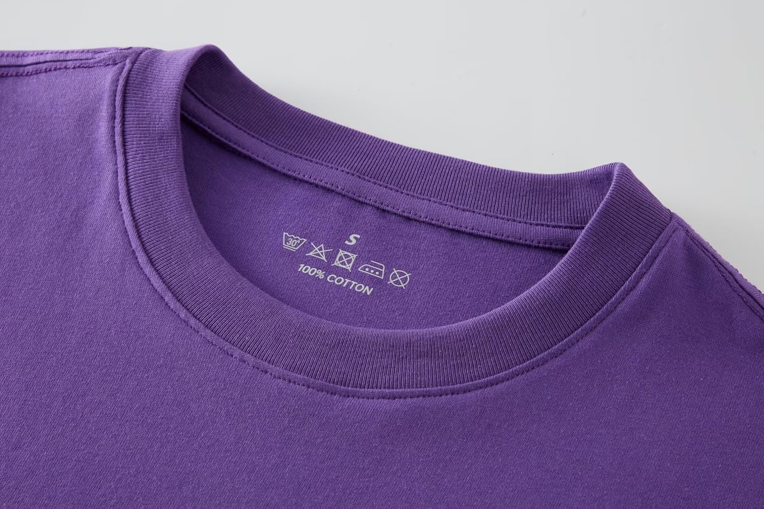 Huata Men's T-Shirt Short Sleeve Crewneck Cotton Tees