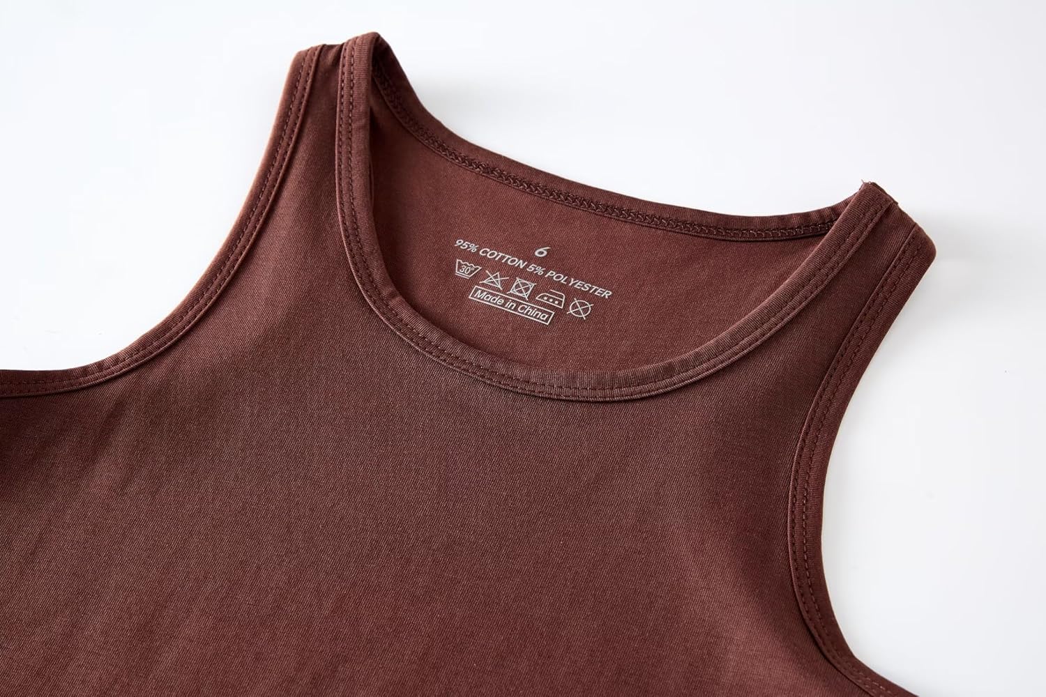 Huata Girls Tank Top 2 Packs Racerback Sleeveless Dance Athletic Shirt for Kids