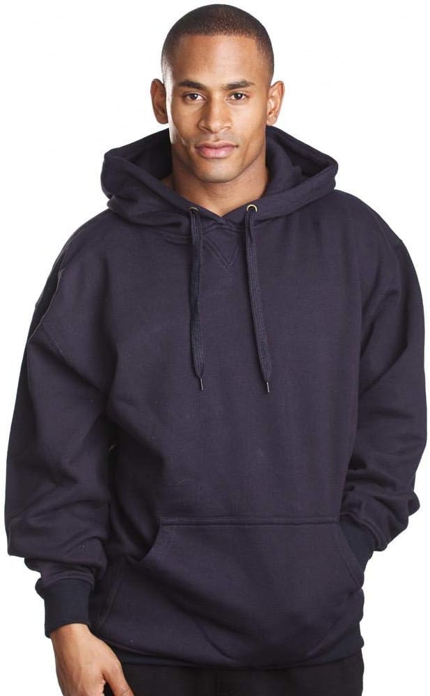 PRO 5 Mens Heavy Weight Light Fleece Pullover Hoodie Sweatshirts 60/40