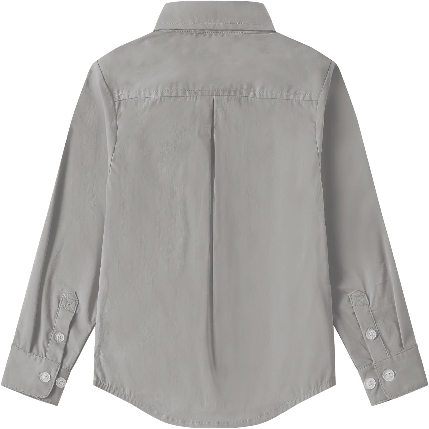 9 Month-16Y Boys' Long Sleeve Button Down Toddler Dress Shirt Oxford Uniform Shirt with Chest Pocket