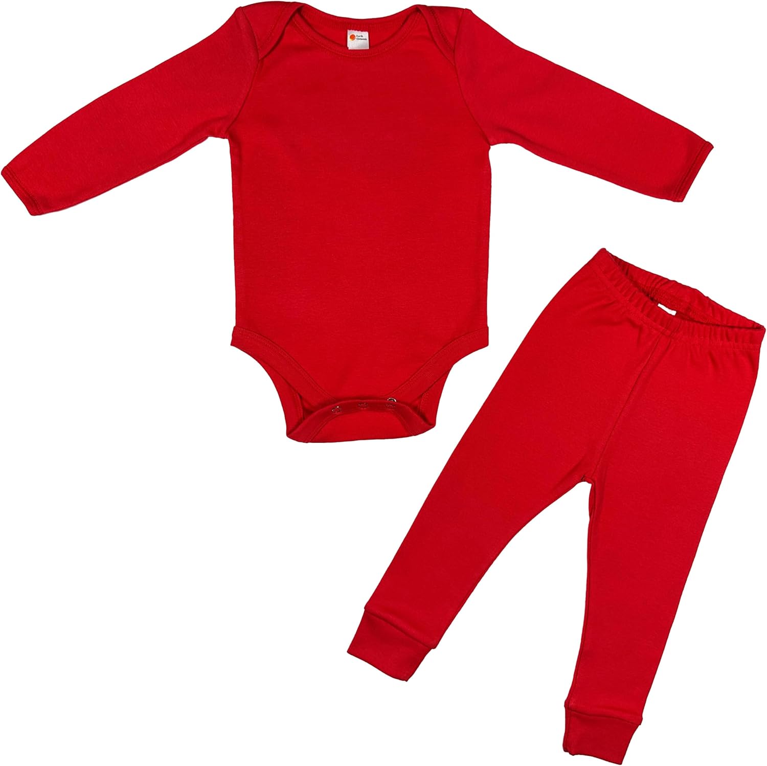 Earth Elements Baby Long Sleeve Layette Set (Bodysuit and Pant)