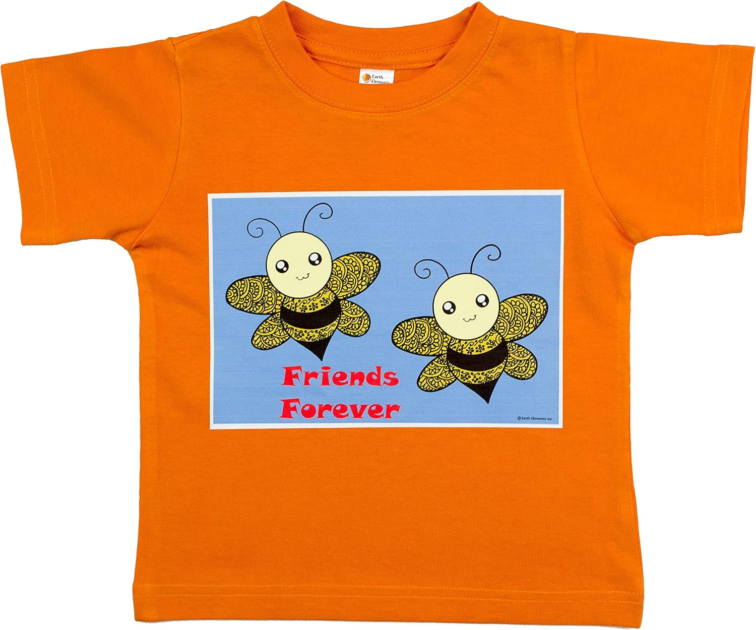 Earth Elements Baby Girls’ Short Sleeve T-Shirt - Friends Forever