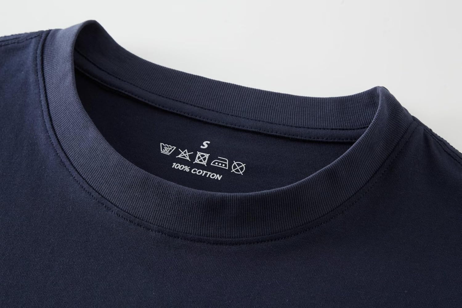 Huata Men's T-Shirt Short Sleeve Crewneck Cotton Tees