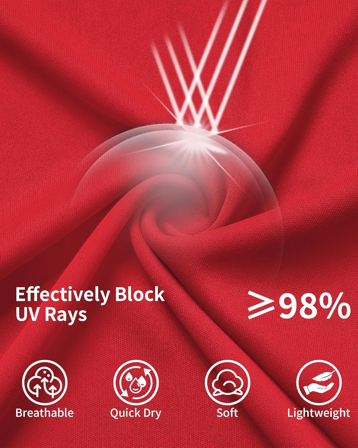 QBK 4T to Youth Neon Shirt Kids UPF 50+ Dry Fit Athletic Long Sleeve T Shirts for Boys and Girls-Moisture Wicking Rash Guard